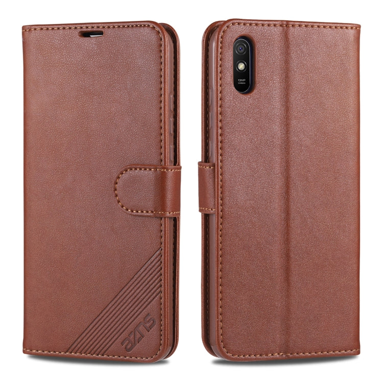 AZNS Sheepskin Texture Horizontal Flip Leather Case with Holder & Card Slots & Wallet, For Vivo S7, For  Huawei Enjoy 20, For Huawei Y5p, For Huawei Maimang 9, For Xiaomi Redmi 9A