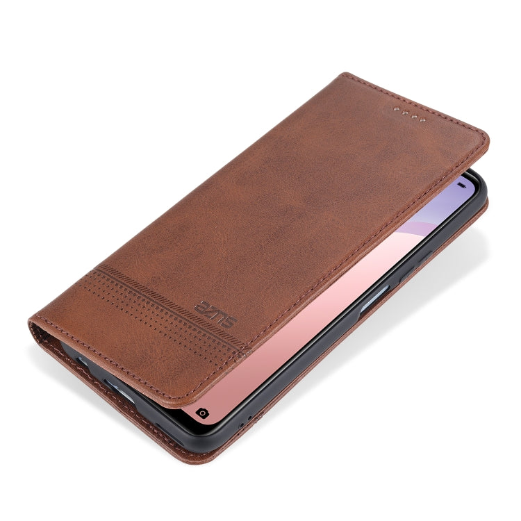 AZNS Magnetic Calf Texture Horizontal Flip Leather Case with Card Slots & Holder & Wallet, For Huawei Nova 7 SE, For Huawei Nova 7, For Huawei Enjoy 20, For Huawei Maimang 9, For Huawei Honor X10