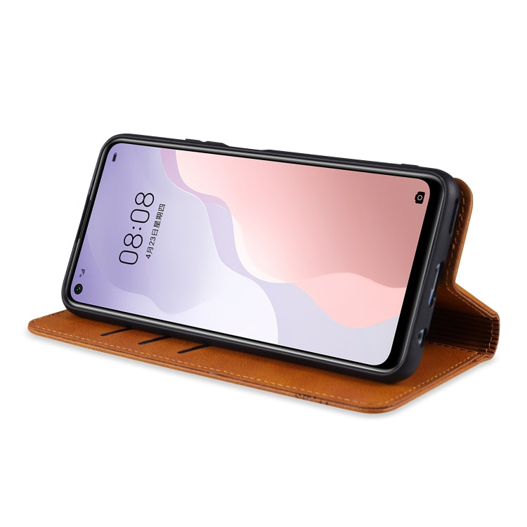 AZNS Magnetic Calf Texture Horizontal Flip Leather Case with Card Slots & Holder & Wallet, For Huawei Nova 7 SE, For Huawei Nova 7, For Huawei Enjoy 20, For Huawei Maimang 9, For Huawei Honor X10