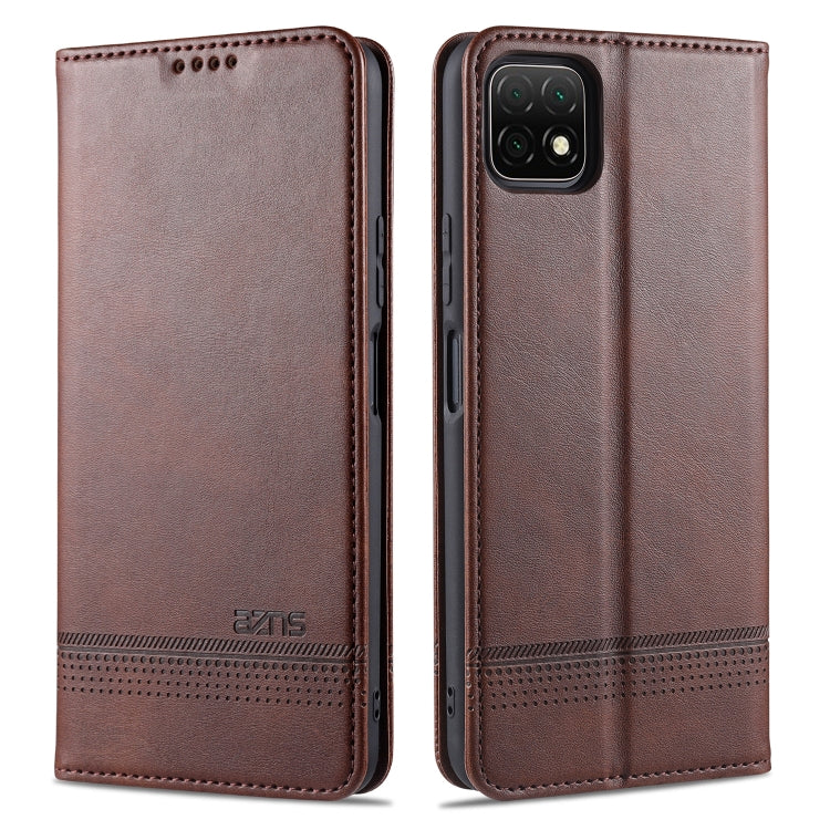 AZNS Magnetic Calf Texture Horizontal Flip Leather Case with Card Slots & Holder & Wallet, Series 2