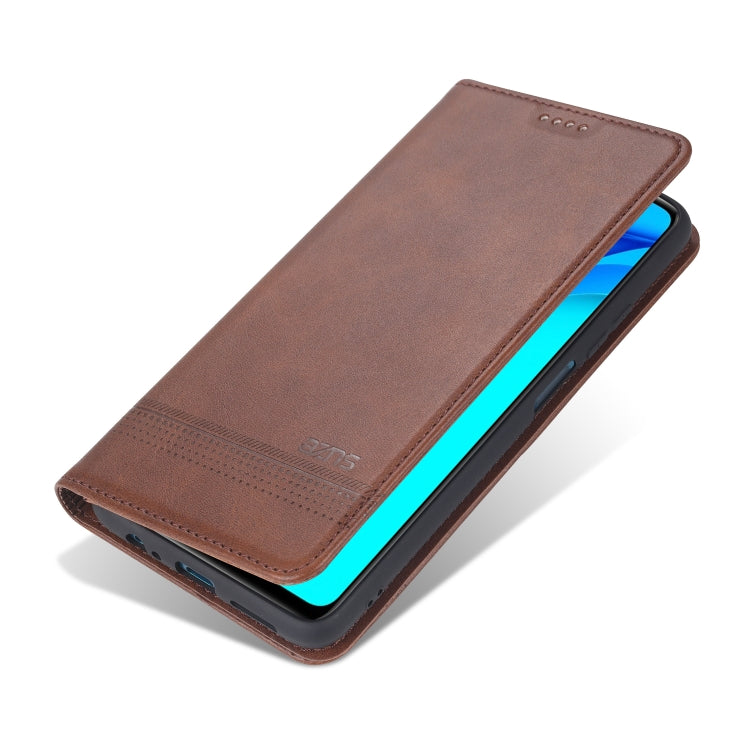 AZNS Magnetic Calf Texture Horizontal Flip Leather Case with Card Slots & Holder & Wallet, Series 1