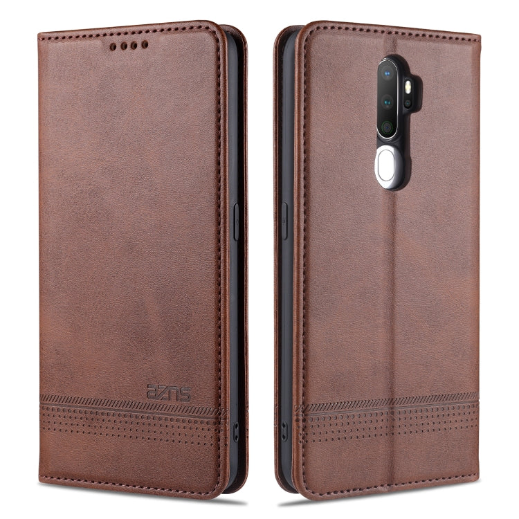 AZNS Magnetic Calf Texture Horizontal Flip Leather Case with Card Slots & Holder & Wallet, Series 1