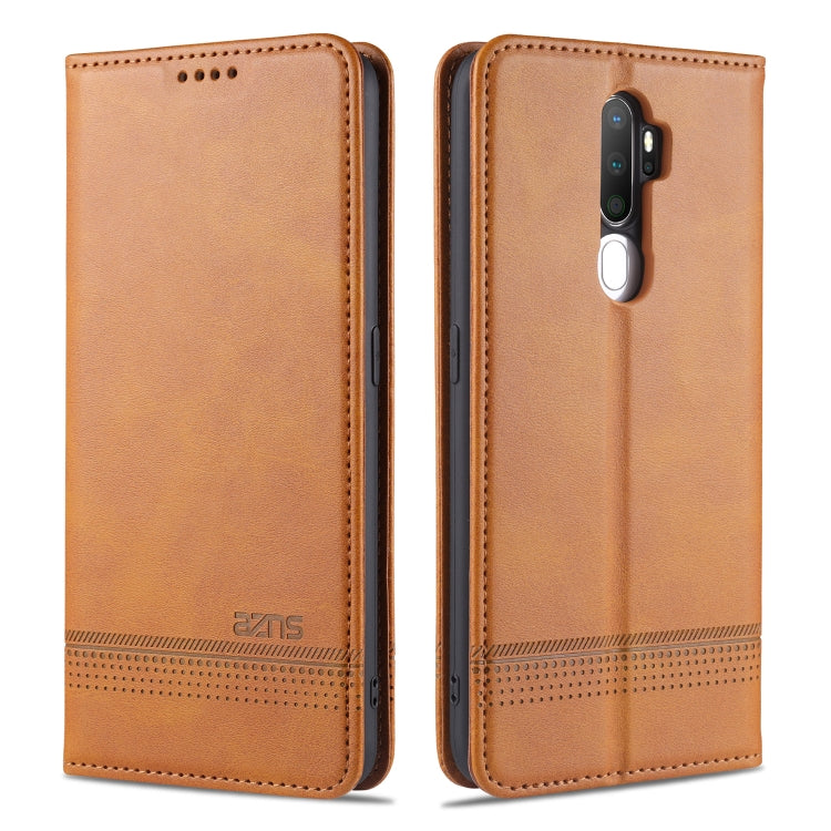 AZNS Magnetic Calf Texture Horizontal Flip Leather Case with Card Slots & Holder & Wallet, Series 1