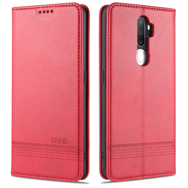 AZNS Magnetic Calf Texture Horizontal Flip Leather Case with Card Slots & Holder & Wallet, Series 1