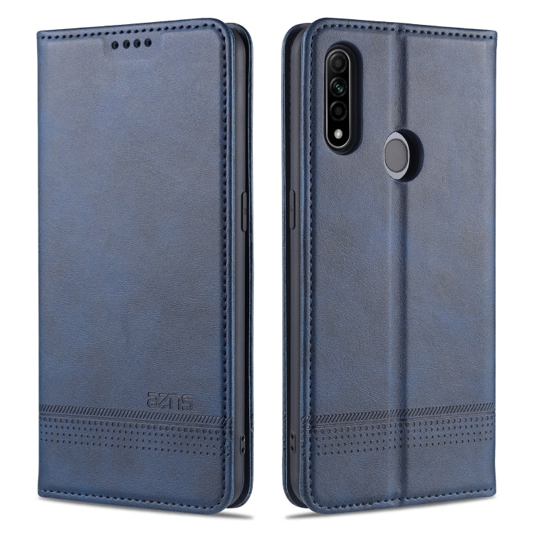 AZNS Magnetic Calf Texture Horizontal Flip Leather Case with Card Slots & Holder & Wallet, Series 1