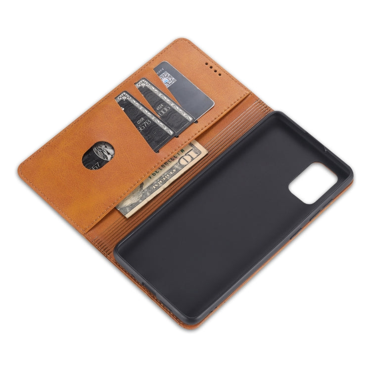 AZNS Magnetic Calf Texture Horizontal Flip Leather Case with Card Slots & Holder & Wallet, Series 2