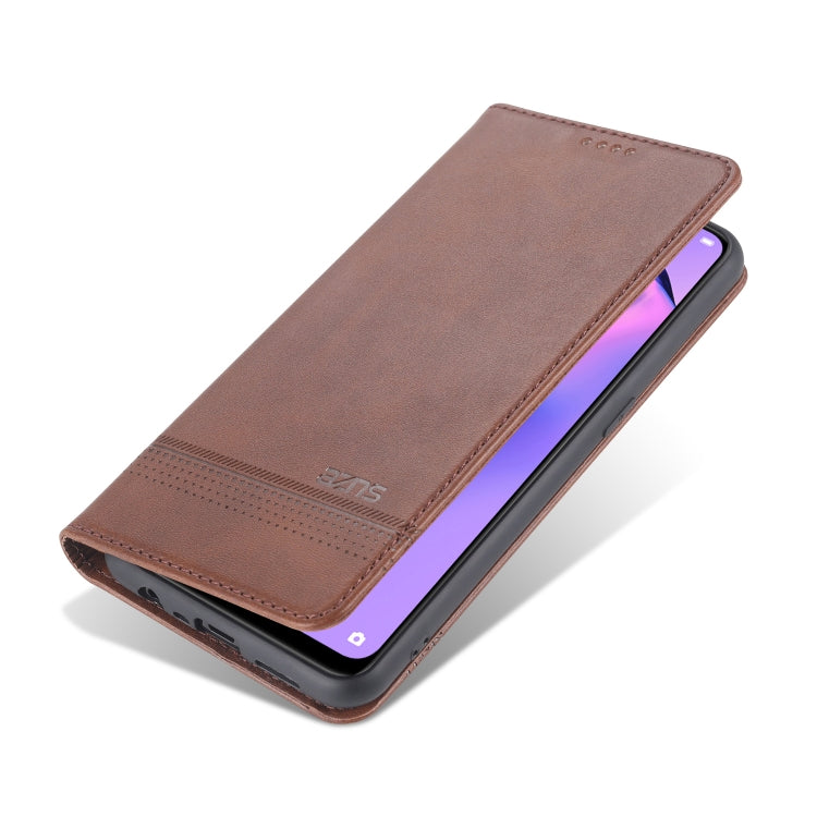 AZNS Magnetic Calf Texture Horizontal Flip Leather Case with Card Slots & Holder & Wallet, Series 2