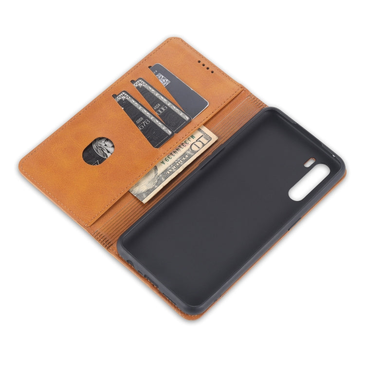 AZNS Magnetic Calf Texture Horizontal Flip Leather Case with Card Slots & Holder & Wallet, Series 2