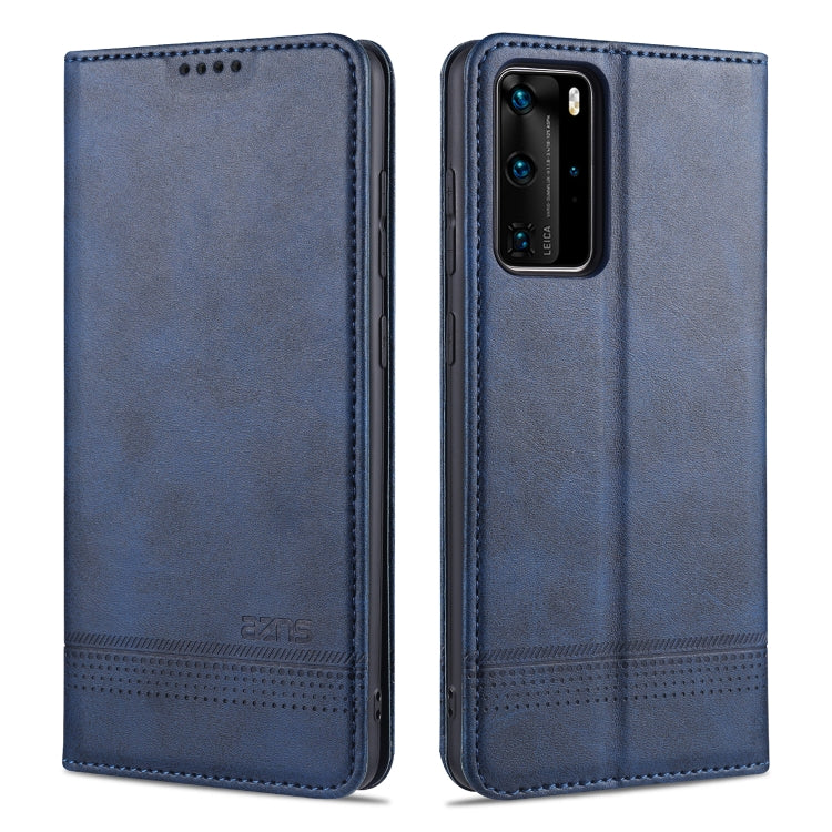 AZNS Magnetic Calf Texture Horizontal Flip Leather Case with Card Slots & Holder & Wallet, Series 1