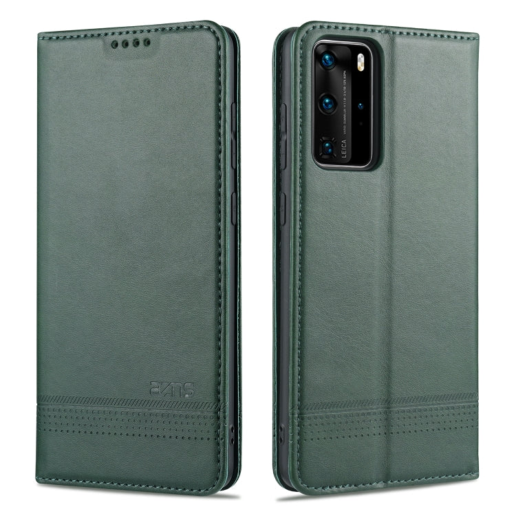 AZNS Magnetic Calf Texture Horizontal Flip Leather Case with Card Slots & Holder & Wallet, Series 1