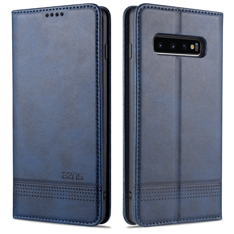 AZNS Magnetic Calf Texture Horizontal Flip Leather Case with Card Slots & Holder & Wallet, Series 1