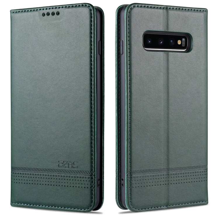 AZNS Magnetic Calf Texture Horizontal Flip Leather Case with Card Slots & Holder & Wallet, Series 1