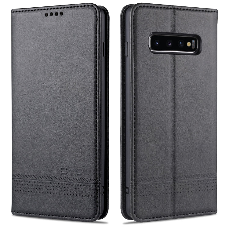 AZNS Magnetic Calf Texture Horizontal Flip Leather Case with Card Slots & Holder & Wallet, Series 1