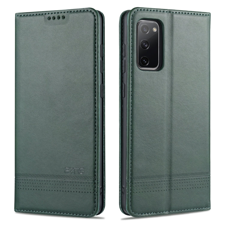 AZNS Magnetic Calf Texture Horizontal Flip Leather Case with Card Slots & Holder & Wallet, Series 1