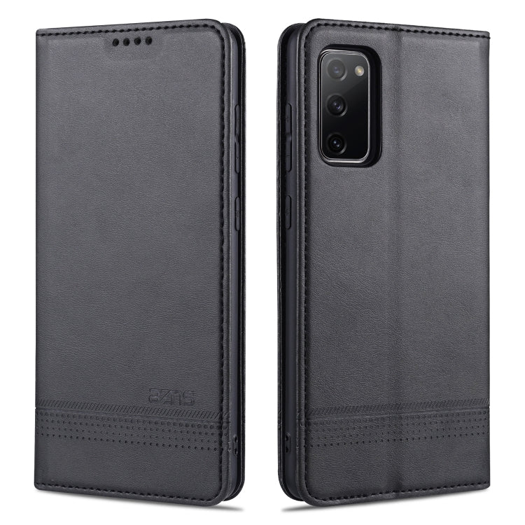 AZNS Magnetic Calf Texture Horizontal Flip Leather Case with Card Slots & Holder & Wallet, For Huawei P40, For Huawei P40 Pro, For Samsung Galaxy S10, For Samsung Galaxy S20 FE, For Huawei Honor X10 Max