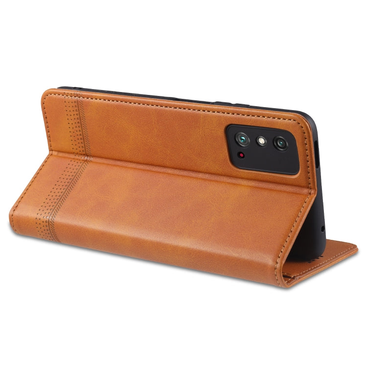 AZNS Magnetic Calf Texture Horizontal Flip Leather Case with Card Slots & Holder & Wallet, Series 1