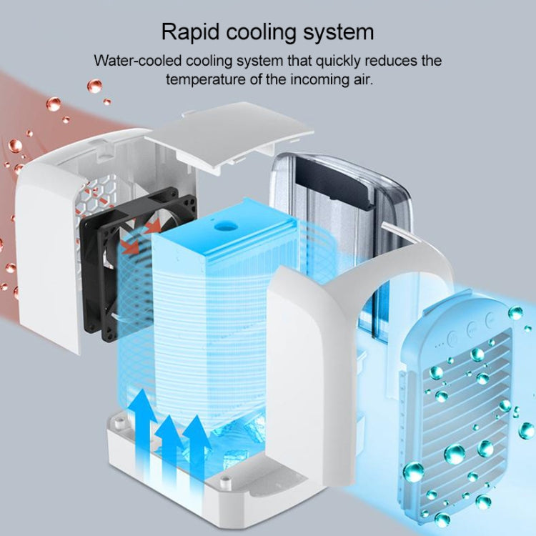 WT-F10 Portable European Style Water-cooled Fan