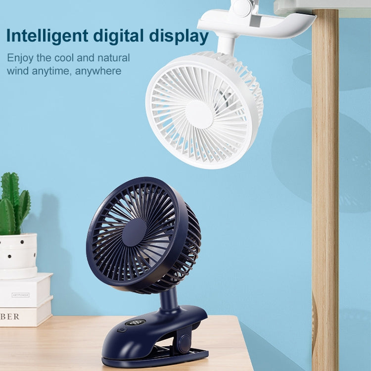 F601 Multifunctional Clip-on Electric Fan with LED Display