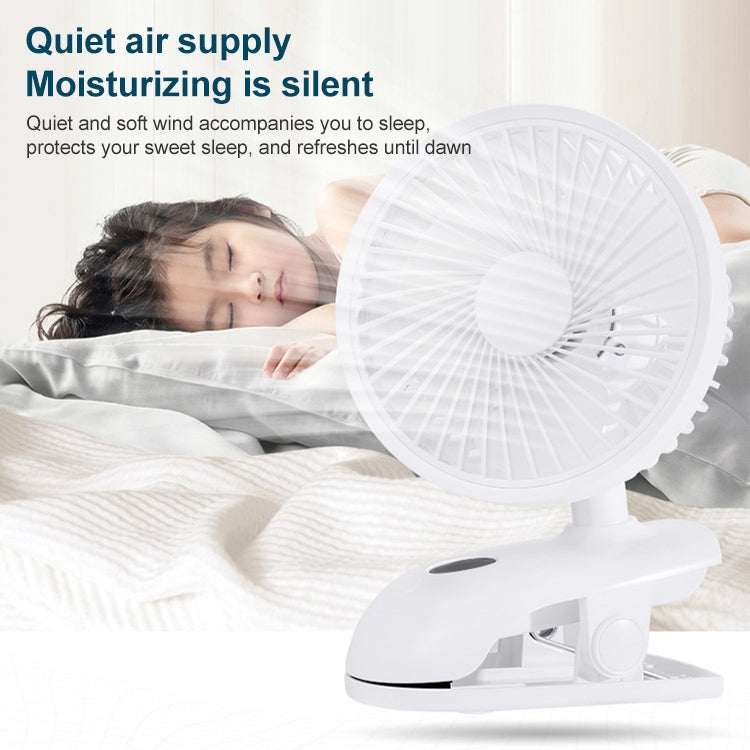 F601 Multifunctional Clip-on Electric Fan with LED Display