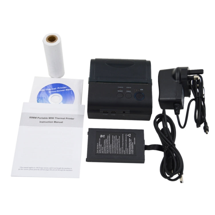 POS-8001LD Portable Bluetooth Thermal Receipt Printer