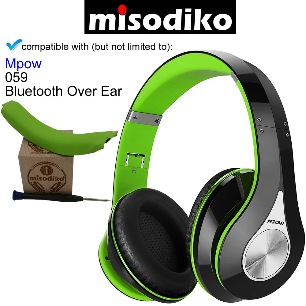 misodiko Replacement Headband - for Mpow 059 Over Ear Bluetooth, Headphones Repair Parts Headband