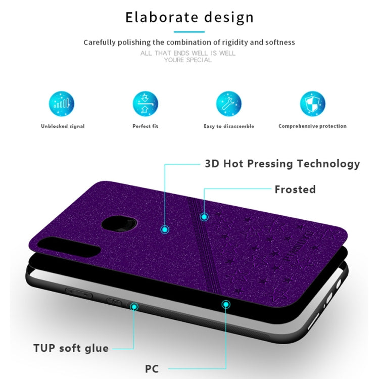 PINWUYO Full Coverage Waterproof Shockproof PC+TPU+PU Case for Huawei P30 Lite