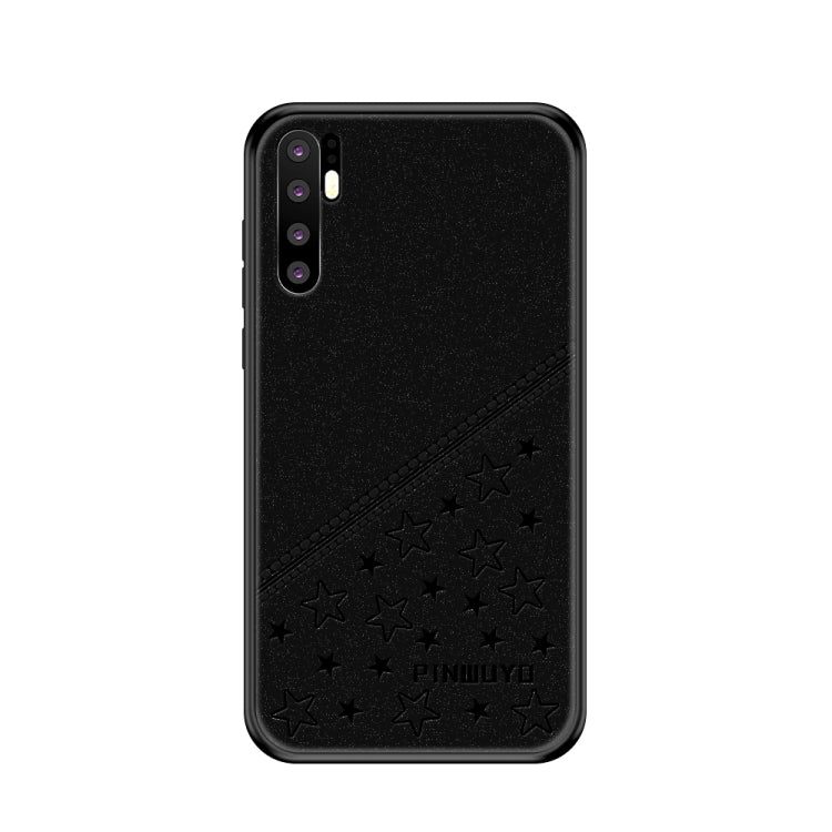 PINWUYO Full Coverage Waterproof Shockproof PC+TPU+PU Case for Huawei P30 Pro