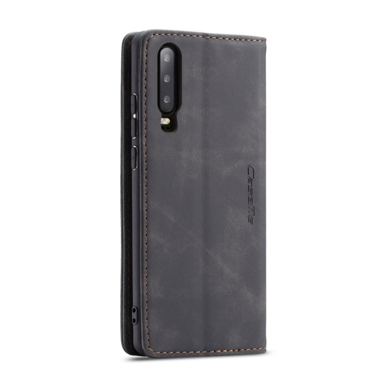 CaseMe-013 Multifunctional Retro Frosted Horizontal Flip Leather Case for Huawei P30, with Card Slot & Holder & Wallet