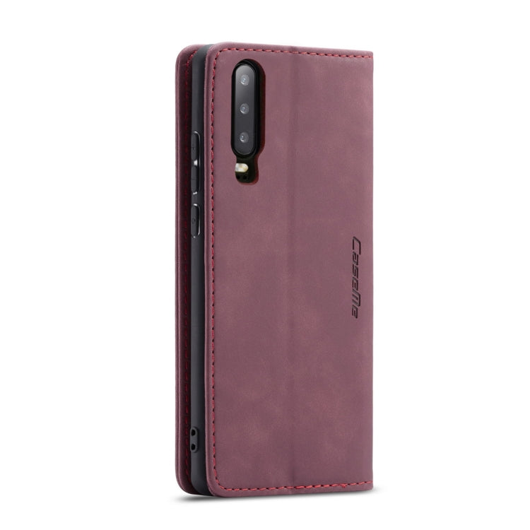 CaseMe-013 Multifunctional Retro Frosted Horizontal Flip Leather Case for Huawei P30, with Card Slot & Holder & Wallet, For Huawei P30