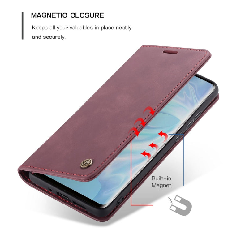 CaseMe-013 Multifunctional Retro Frosted Horizontal Flip Leather Case for Huawei P30, with Card Slot & Holder & Wallet, For Huawei P30