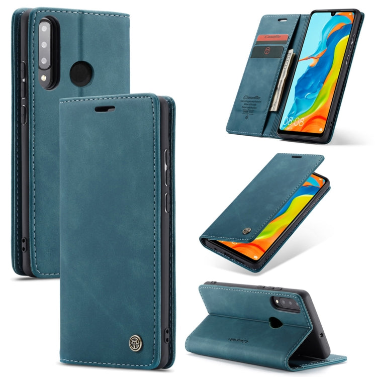 CaseMe-013 Multifunctional Retro Frosted Horizontal Flip Leather Case for Huawei P30 Lite, with Card Slot & Holder & Wallet