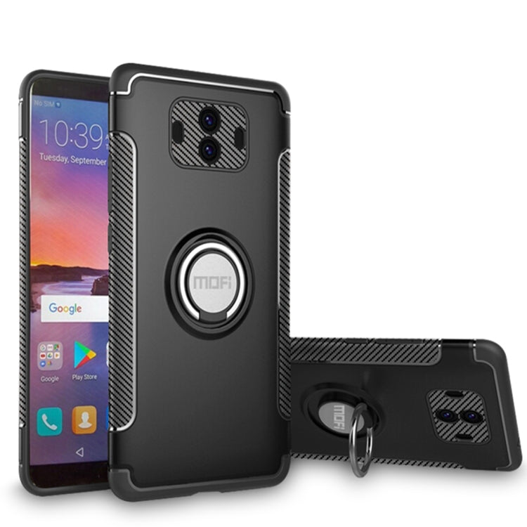 MOFI for  Mysterious Series Huawei Mate 10 Shockproof Protective Back Cover Case with Magnetic Rotatable Ring Holder , For Mate 10