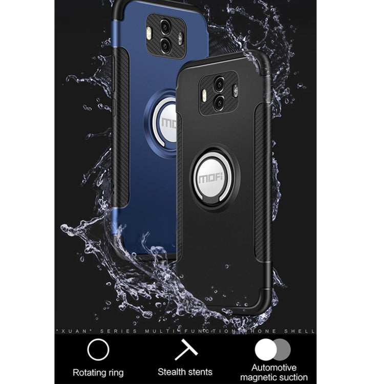 MOFI for  Mysterious Series Huawei Mate 10 Shockproof Protective Back Cover Case with Magnetic Rotatable Ring Holder