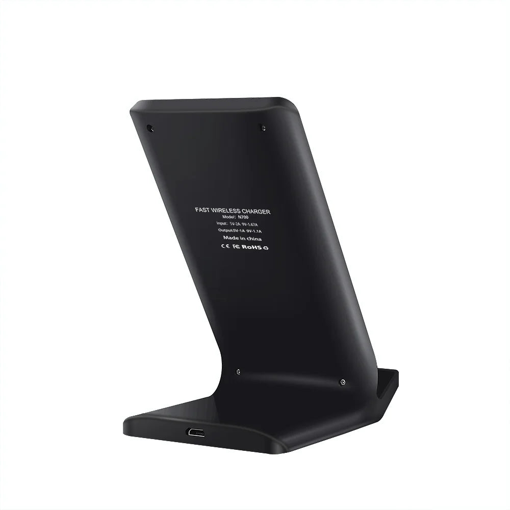 DCAE 10W Wireless Charger for Samsung S24 S23 S22 Note 20 Fast Wireless Charging Stand for IPhone XS Max XR X 8 11 12 13 14 15