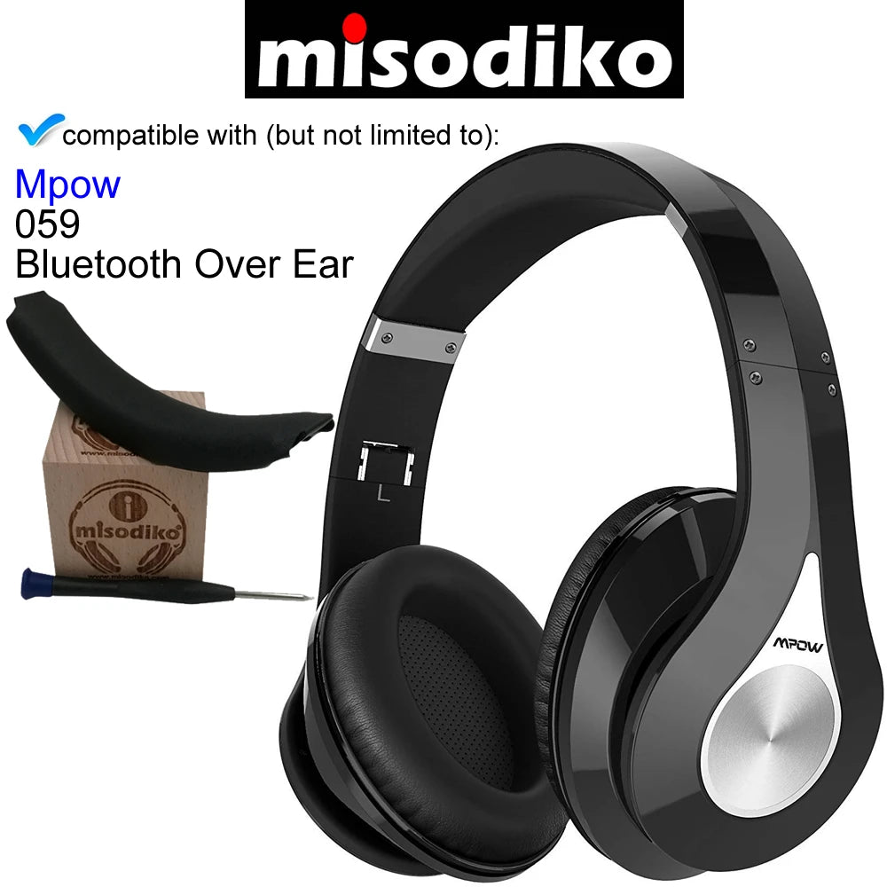 misodiko Replacement Headband - for Mpow 059 Over Ear Bluetooth, Headphones Repair Parts Headband