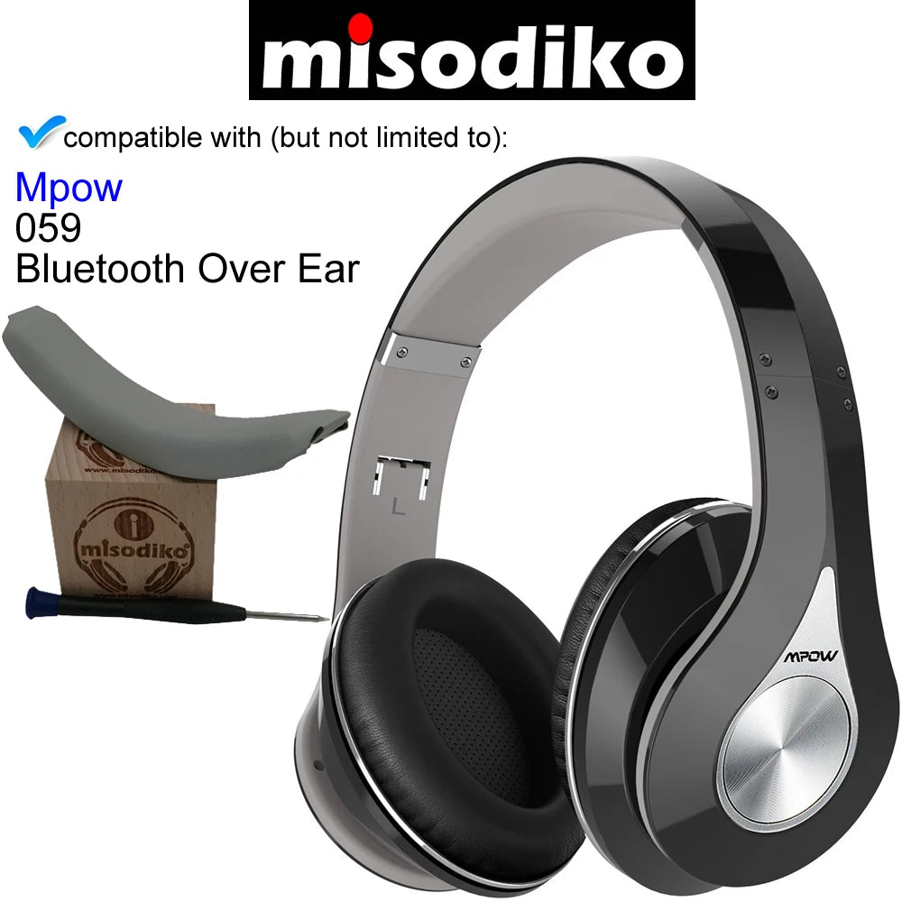 misodiko Replacement Headband - for Mpow 059 Over Ear Bluetooth, Headphones Repair Parts Headband