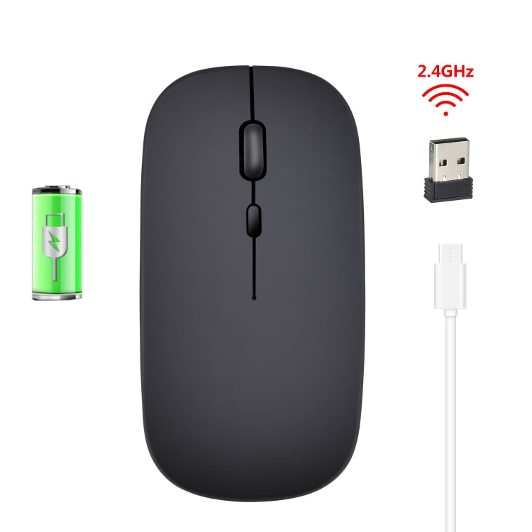 HXSJ M80 2.4GHz Wireless 1600DPI Three-speed Adjustable Optical Mute Mouse