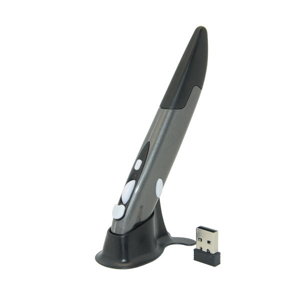 PR-03 2.4G USB Receiver Adjustable 1600 DPI Wireless Optical Pen Mouse for Computer PC Laptop Drawing Teaching