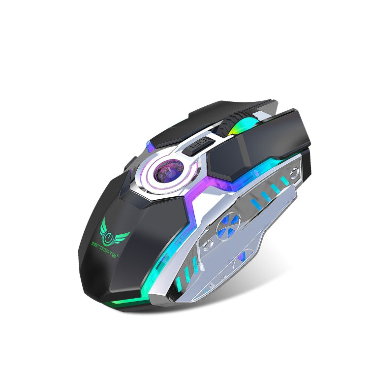 ZERODATE T30 2.4GHz 2400DPI Three-speed Adjustable RGB Backlight Wireless Optical Mouse