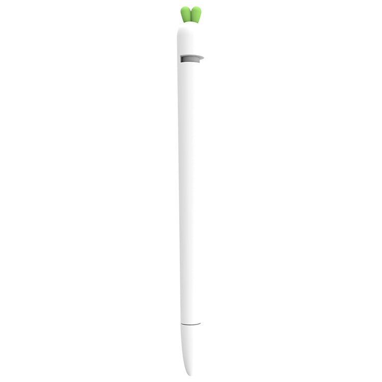 LOVE MEI For Apple Pencil 1 Carrot Shape Stylus Pen Silicone Protective Case Cover