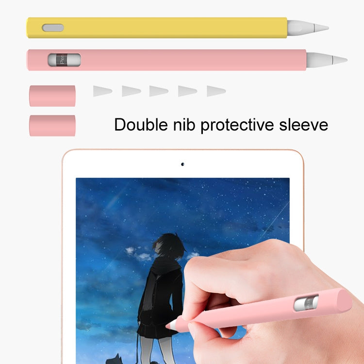 LOVE MEI For Apple Pencil 2 Triangle Shape Stylus Pen Silicone Protective Case Cover