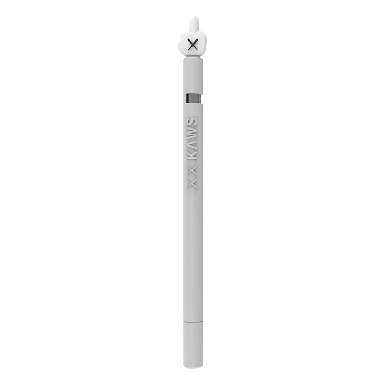 LOVE MEI For Apple Pencil 1 Middle Finger Shape Stylus Pen Silicone Protective Case Cover