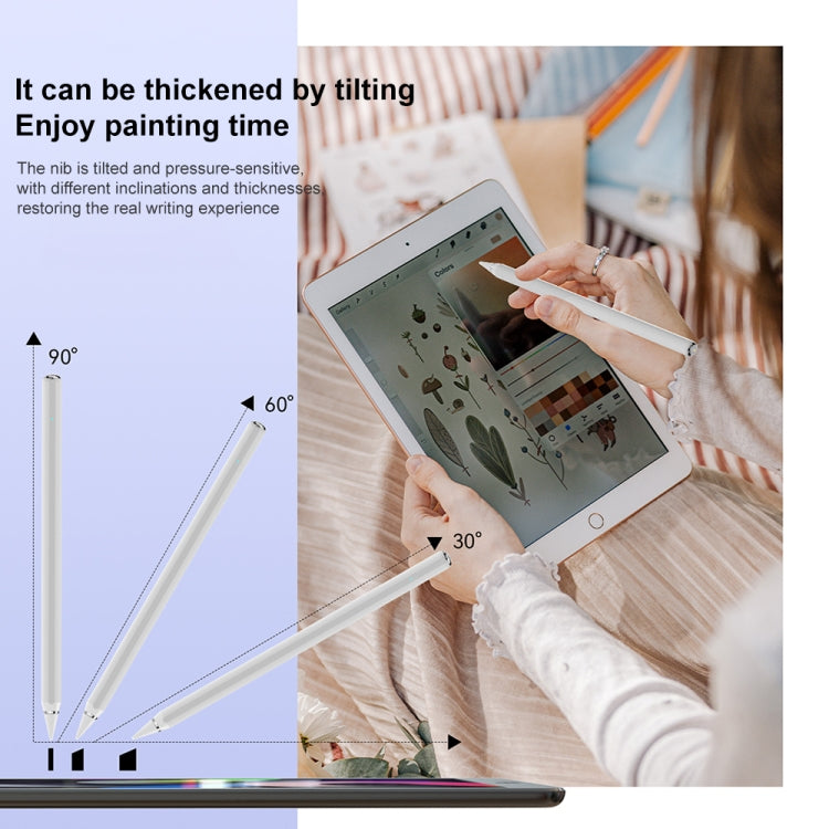 Mutural P-950B Tilt Pressure Sensor Capacitive Stylus Pen with Palm Rejection for iPad 2018 or Later