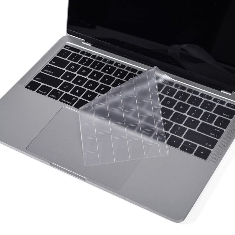 ENKAY TPU Keyboard Protector Cover for 2015 MacBook 12 inch (A1534) / MacBook Pro 13.3 inch without Touch Bar (A1708) , Europe Version