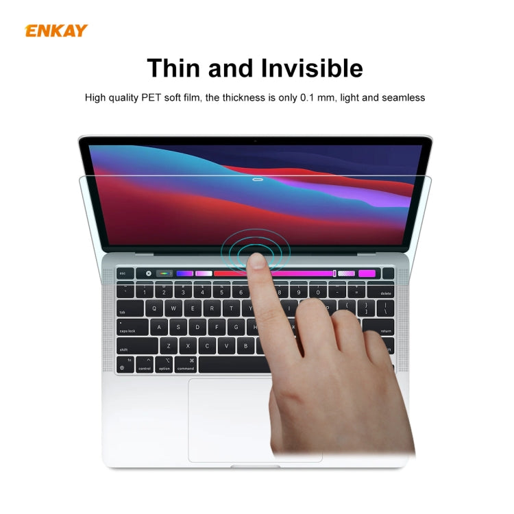 ENKAY HD PET Screen Protector for MacBook Pro 15.4 inch A1707 (2016 - 2017) / A1990 (2018)