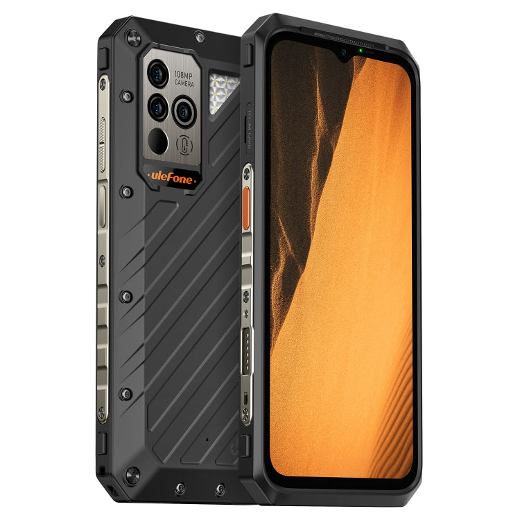 Triple Back Cameras, 9600mAh Battery, IP68/IP69K Waterproof Dustproof Shockproof, Side Fingerprint Identification, 6.58 inch Android 12 MediaTek Helio G99 MT6789 Octa Core up to 2.2GHz, Network: 4G, OTG, NFC, Global Version with Google Play