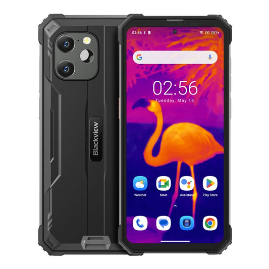 IP68/IP69 Waterproof Dustproof Shockproof, Face & Fingerprint Identification, 6.5 inch Android 13 MediaTek Helio P90 MT6779 Octa Core up to 2.2GHz, NFC, OTG, Network: 4G, BV8900