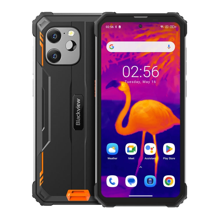 IP68/IP69 Waterproof Dustproof Shockproof, Face & Fingerprint Identification, 6.5 inch Android 13 MediaTek Helio P90 MT6779 Octa Core up to 2.2GHz, NFC, OTG, Network: 4G, BV8900