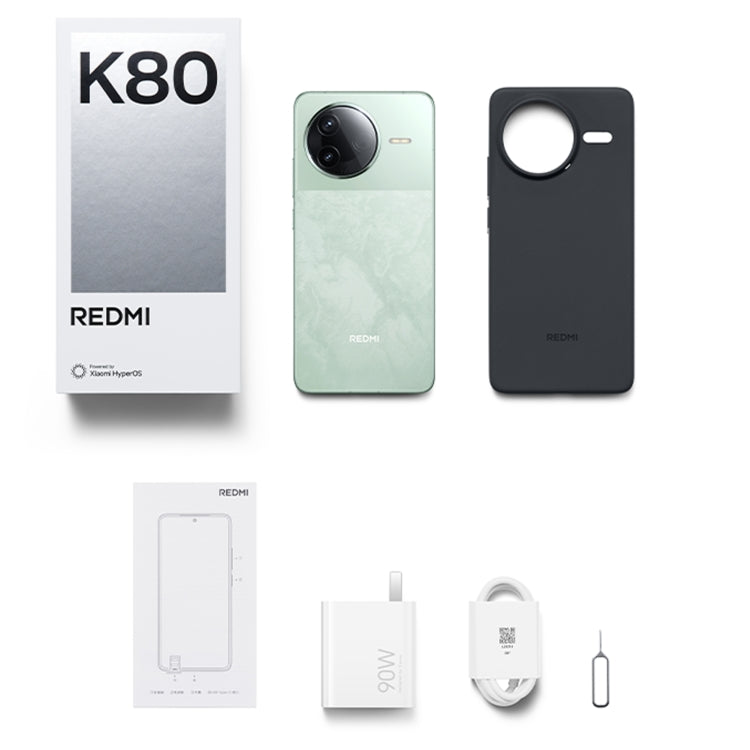 Xiaomi Redmi K80, 16GB+512GB, 6.67 inch Xiaomi HyperOS 2 Snapdragon 8 Gen 3 Octa Core, NFC, Network: 5G