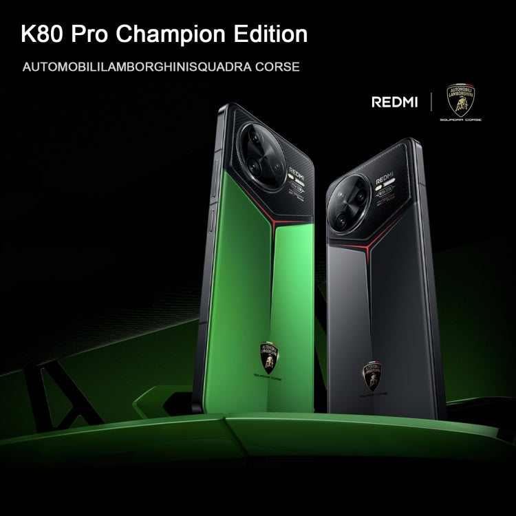 Xiaomi Redmi K80 Pro Champion Edition, 16GB+1TB, 6.67 inch Xiaomi HyperOS 2 Snapdragon 8 Elite Octa Core, NFC, Network: 5G